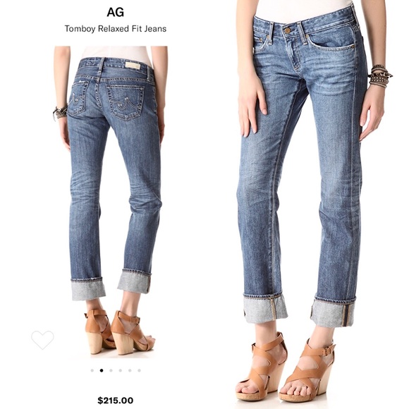 Ag Adriano Goldschmied Denim - AG Adriano Goldschmied Tomboy Relaxed Straigh Leg